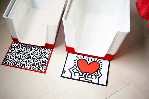 doggy bathroom, keith haring