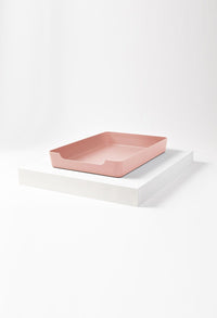 Doggy Bathroom Tray: Pee Pad Holder Pink Regular
