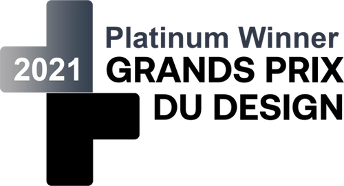 2021 Platinum Winner, Grands Prix du Design