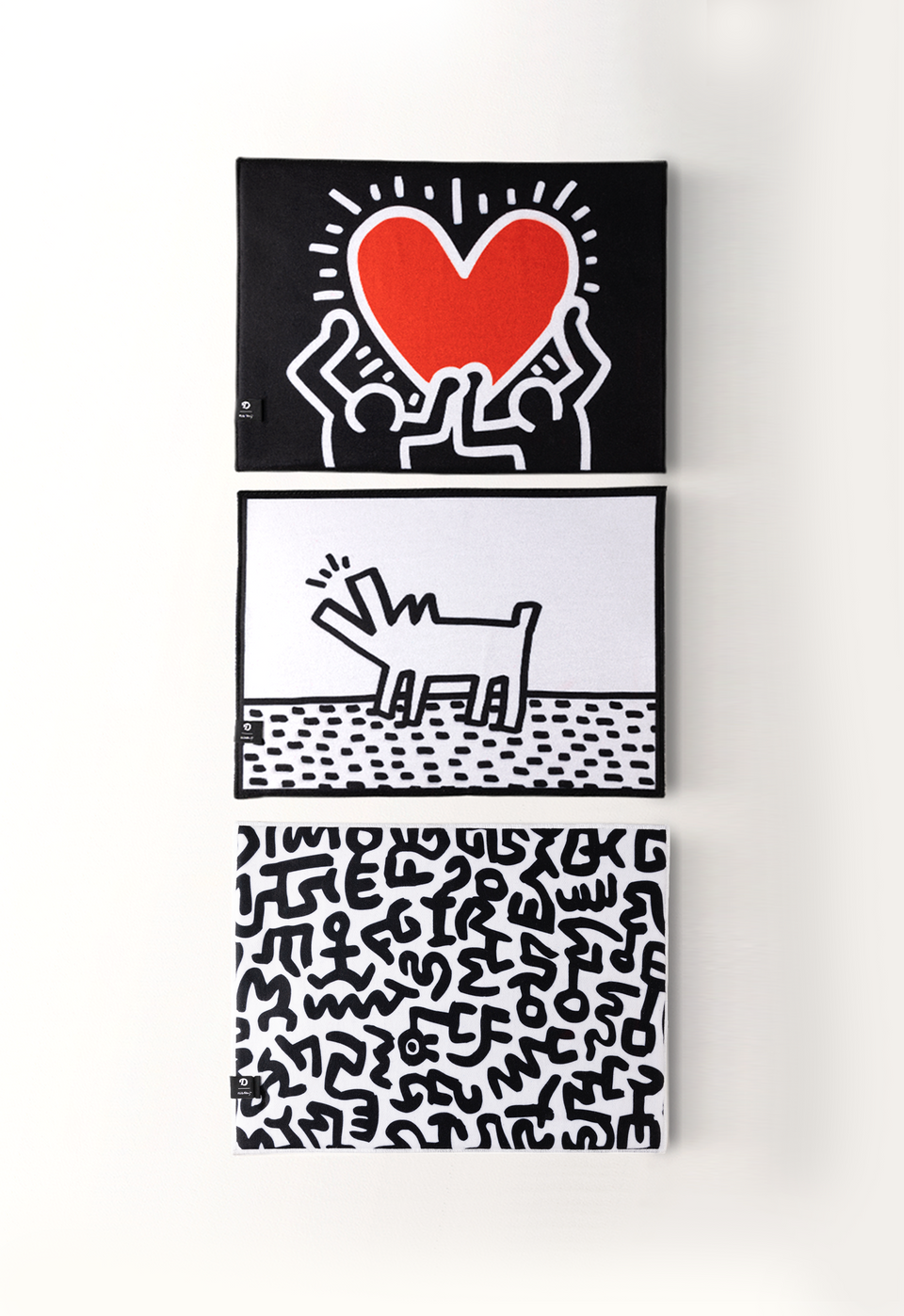Doggy Bathroom x Keith Haring Tapis